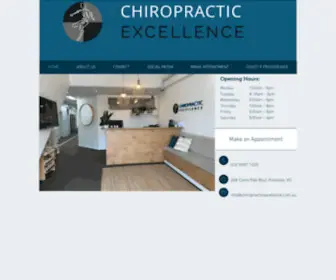 Chiropracticexcellence.com.au(Chiropractic Excellence) Screenshot