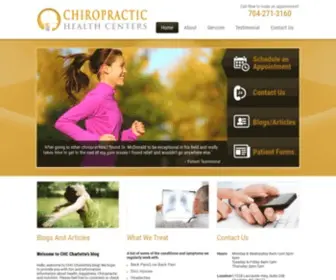 Chiropractichealthcenters.com(Chiropractichealthcenters) Screenshot