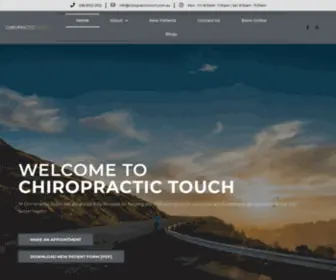 Chiropractictouch.com.au(Chiropractic Touch) Screenshot