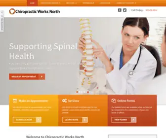 Chiropracticworksnorth.com(Chiropractic Works North) Screenshot