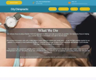 Chiropractor-Wellington.co.nz(Chiropractic Therapy & Treatment) Screenshot