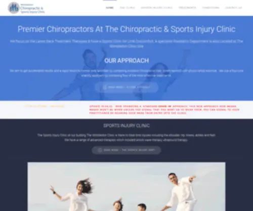 Chiropractorwimbledon.com(Chiropractorwimbledon) Screenshot