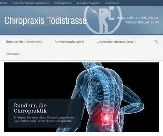 Chiropraktik-ZH.ch(15 Jahre Erfahrung und Kompetenz) Screenshot