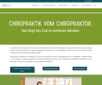 Chiropraktik.de(Rückenschmerzen) Screenshot