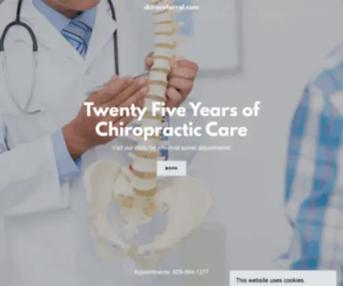 Chiroreferral.com(chiroreferral) Screenshot