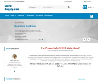 Chirosupply.com(Chiro Supply) Screenshot