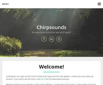 Chirpsounds.com(Chirpsounds­™) Screenshot