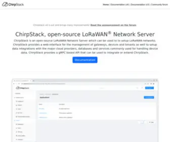 Chirpstack.io(ChirpStack open) Screenshot