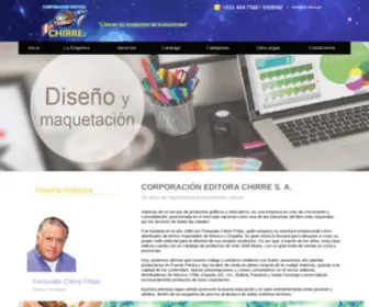 Chirre.pe(Corporación Editora) Screenshot