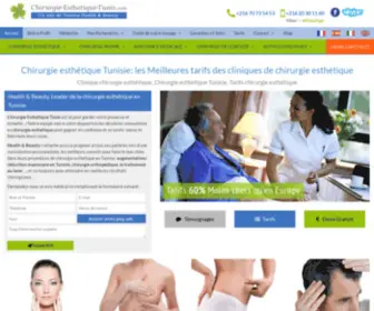 Chirurgie-Esthetique-Tunis.com(Chirurgie esthétique Tunisie) Screenshot
