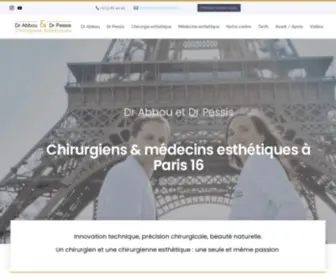 Chirurgie-Esthetique.org(Chirurgie Esthétique et Plastique à Paris 16) Screenshot