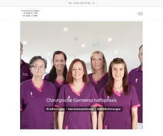 Chirurgie-Leipzig.com(Startseite) Screenshot