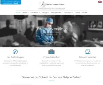 Chirurgie-Orthopedique-Paris.com(Chirurgie Orthopédique & Traumatologie du sport à Paris) Screenshot