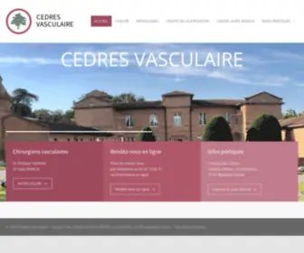 Chirurgie-Vasculaire-Toulouse.com(Chirurgie vasculaire Toulouse) Screenshot