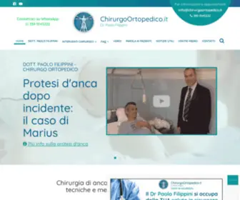 Chirurgoortopedico.it(Chirurgo Ortopedico Dr Paolo Filippini) Screenshot