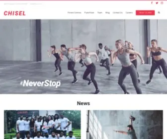 Chisel.co.in(New Age Fitness) Screenshot