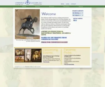 ChisholmGallery.com(Chisholm Gallery ) Screenshot