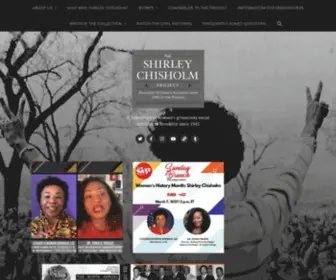 Chisholmproject.com(A repository of women's grassroots social activism in Brooklyn since 1945) Screenshot