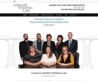 Chislettwhitten.ca(Chislett Whitten Law) Screenshot