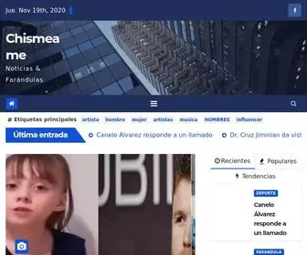 Chismeame.com(Noticias & Farándulas) Screenshot