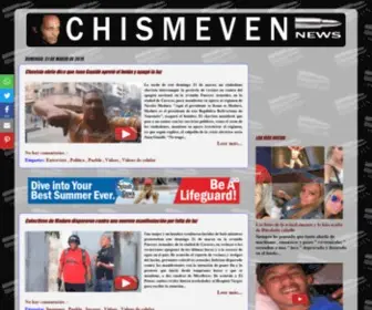 Chismeven.net(Chismeven Noticias) Screenshot
