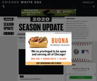 Chisox.com(Official Chicago White Sox Website) Screenshot