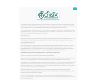 Chispahousing.org(CHISPA's Mission) Screenshot