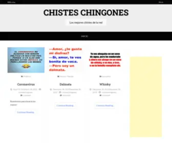 Chisteschingones.com(Los mejores chistes de la red) Screenshot