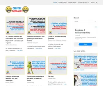 Chistesgeniales.com.co(Chistes Geniales) Screenshot