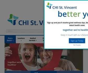 Chistvincent.com(CHI St) Screenshot