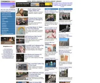 Chiswickw4.com(Chiswick's Local Web site) Screenshot