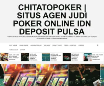 Chitatopoker.com Screenshot