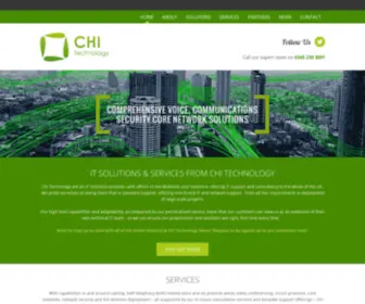 Chitec.co.uk(Chi Technology) Screenshot