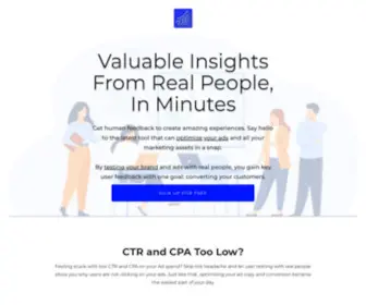 Chitika.com(Valuable Insights From Real People) Screenshot