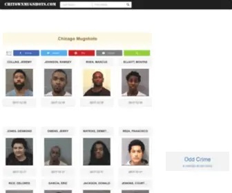 Chitownmugshots.com(Chicago IL Mugshots/Arrests Page 1) Screenshot