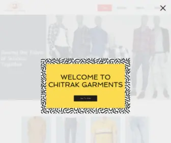 Chitrakgarments.com(Chitrak Garments) Screenshot