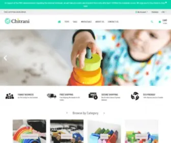 Chitrani.com(Kids Wooden Toys & Furniture Online Store) Screenshot