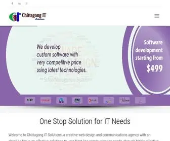 Chittagong-IT.com(Website design) Screenshot