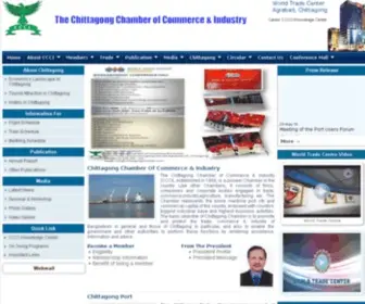 Chittagongchamber.com(The Chittagong Chamber Of Commerce & Industry) Screenshot