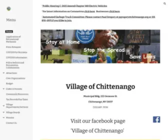 Chittenango.org(Menu) Screenshot