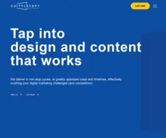 Chittlesoft.com(Digital Design Company) Screenshot