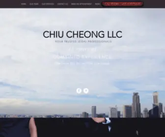 Chiucheong.com(Chiu Cheong LLC l Advocates & Solicitors l Singapore Lawyer) Screenshot