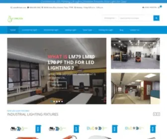 Chiuer.com(Houston LED Parking Lot Lights Outdoor HID Retrofit For Sale) Screenshot