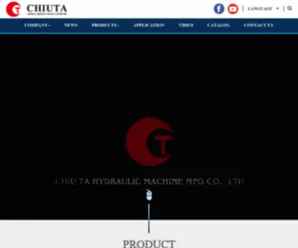 Chiuta.com.tw(CHIU TA Hydraulic Die Casting Machine Manufacturer) Screenshot