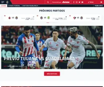 Chivasdecorazon.com.mx(Sitio Oficial) Screenshot