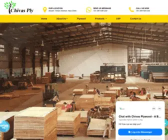 Chivasply.com(Chivas Plywood) Screenshot