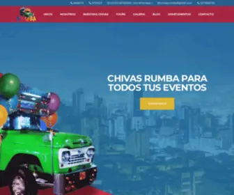 Chivasrumba.com.co(CHIVAS RUMBA MEDELLIN I CHIVAS RUMBERAS I TOURS POR MEDELLIN) Screenshot