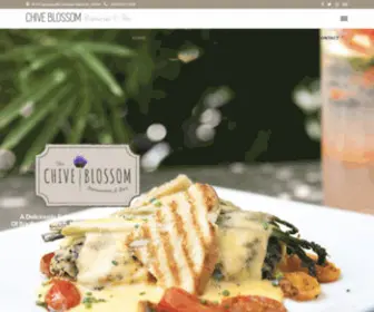 Chiveblossom.com(Fine Dining In Pawleys Island) Screenshot