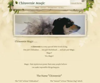 Chiweeniemagic.com(Chiweenie Magic) Screenshot