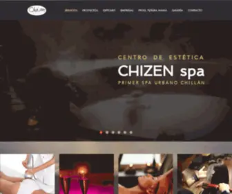 Chizenspa.com(Portada) Screenshot